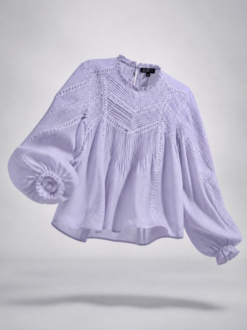 J .Crew  Woman, Size M , Color Lavender , delicate cotton